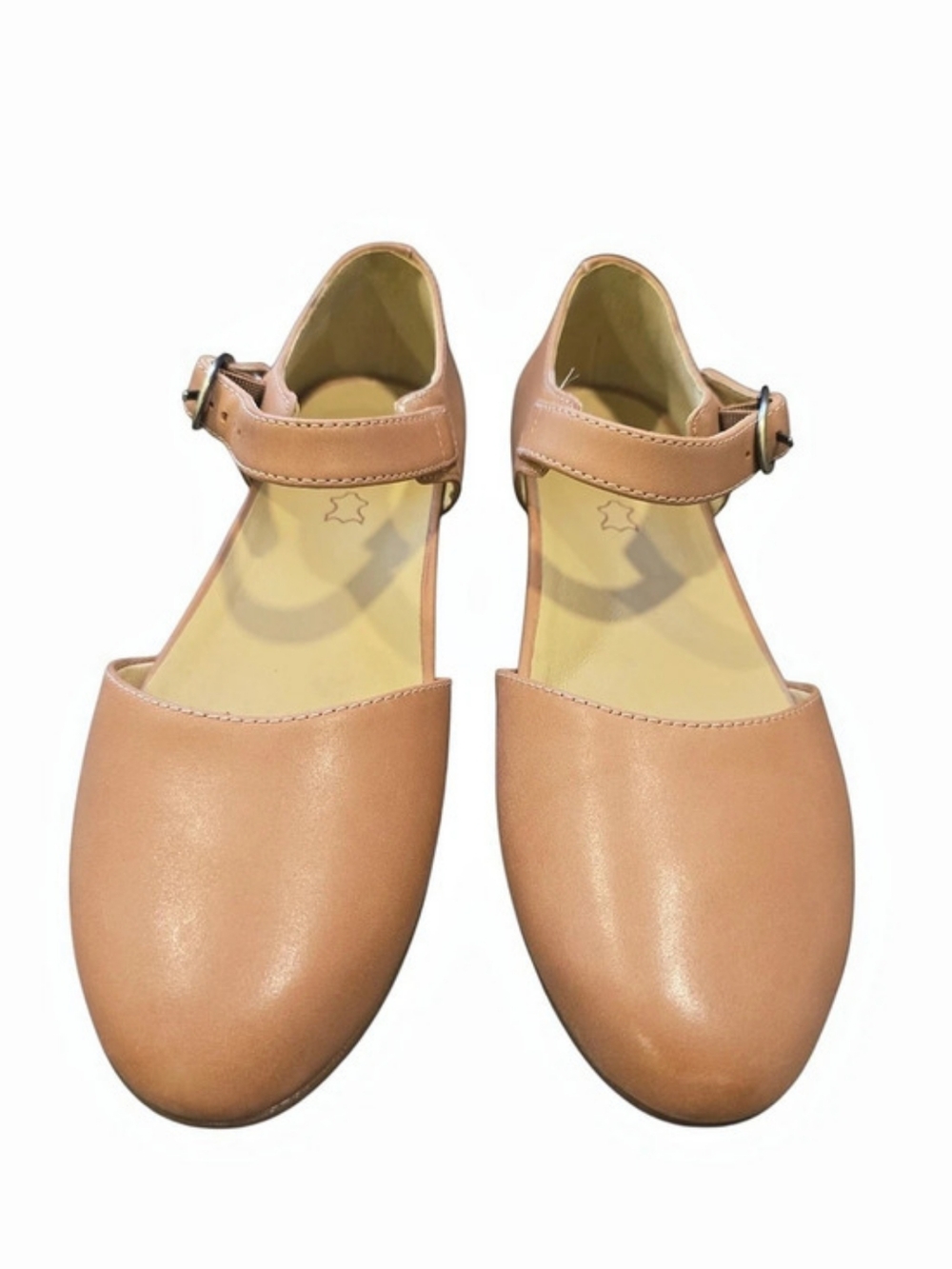 Dansko Liv Womens Leather Mary Jane Flats in Brown EU 41 (US 10.5-11) Like New